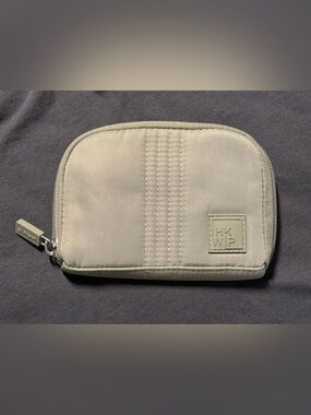 HKWP Sage Green Nyon Zip Around Wallet Pouch